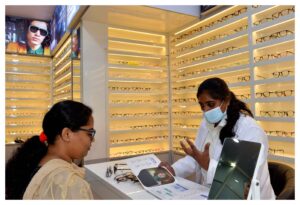 Neha opticals & vijaya-eye clinic